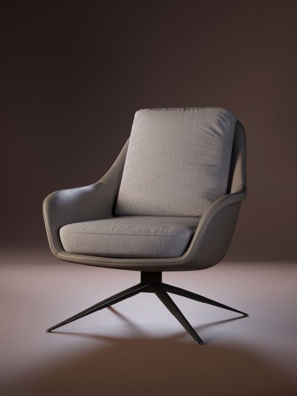 Rotating lounge chair